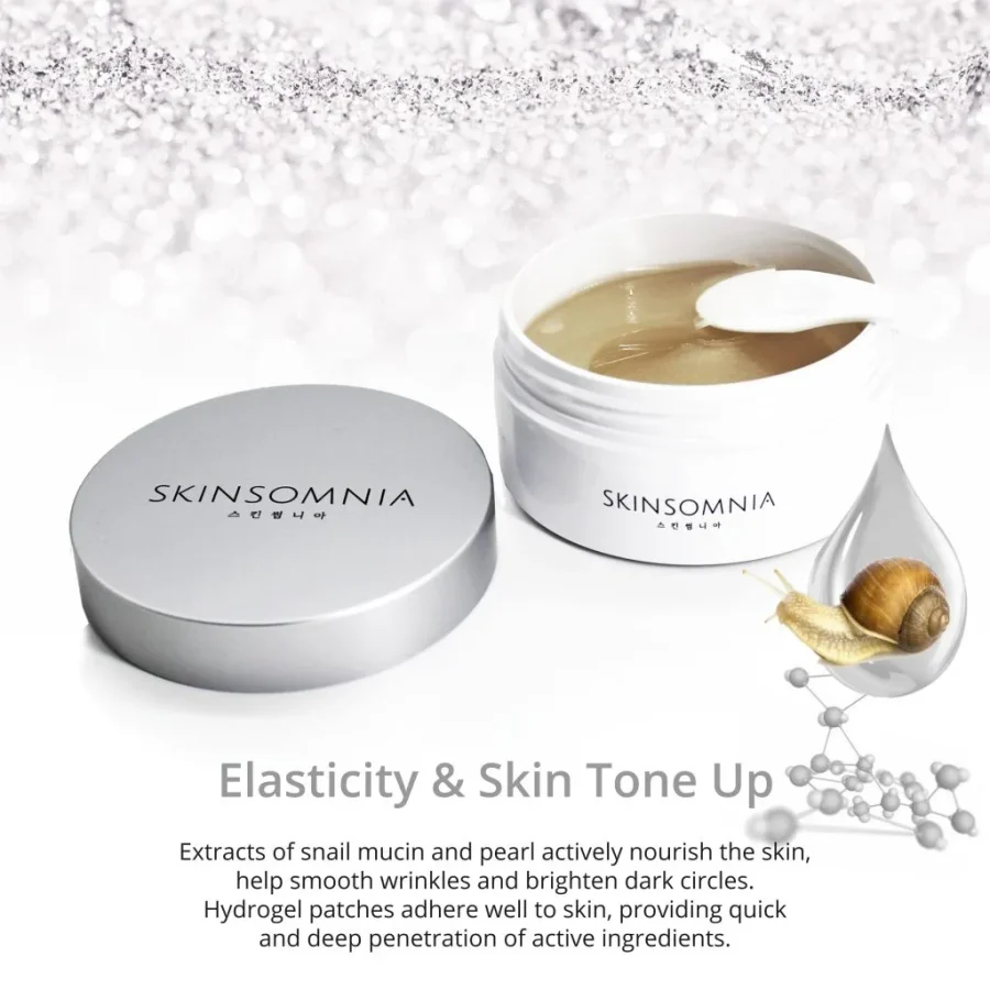 Skinsomnia Snail Pearl Hydrogel Eye Patch