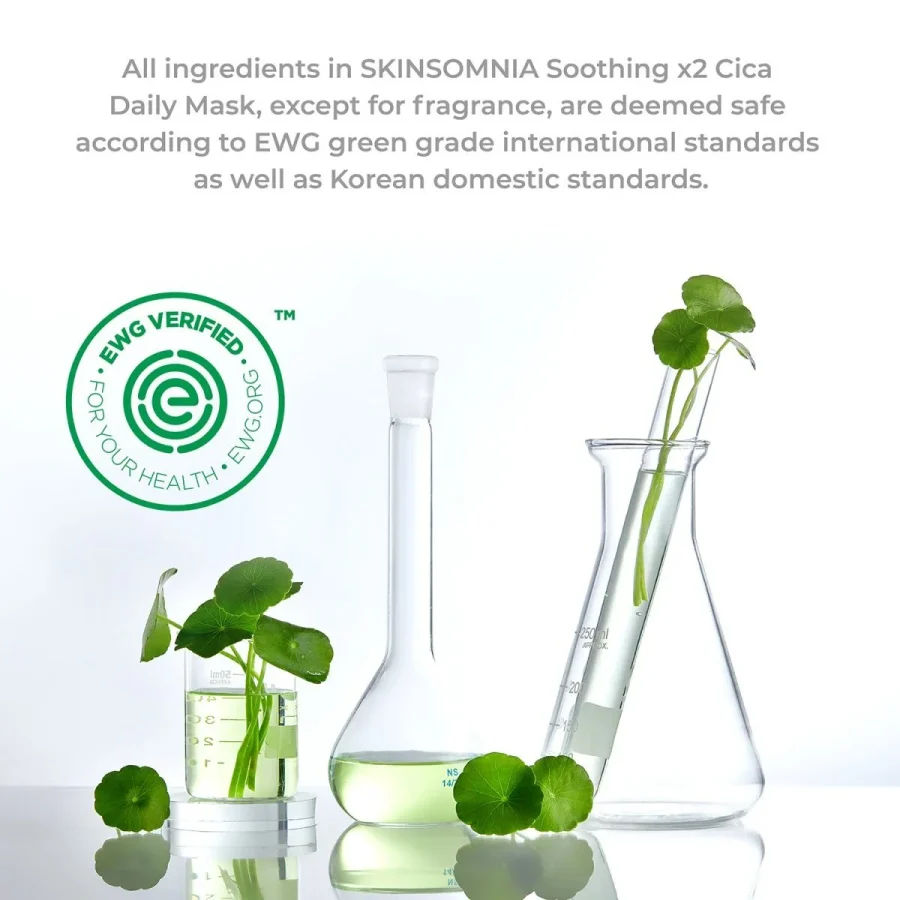 Skinsomnia Soothing X2 CICA Daily Mask